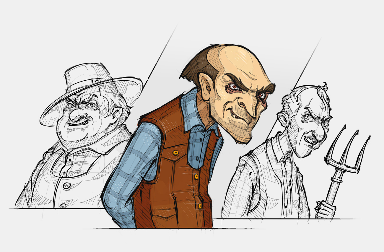 Insidious Neighbor - Sketches