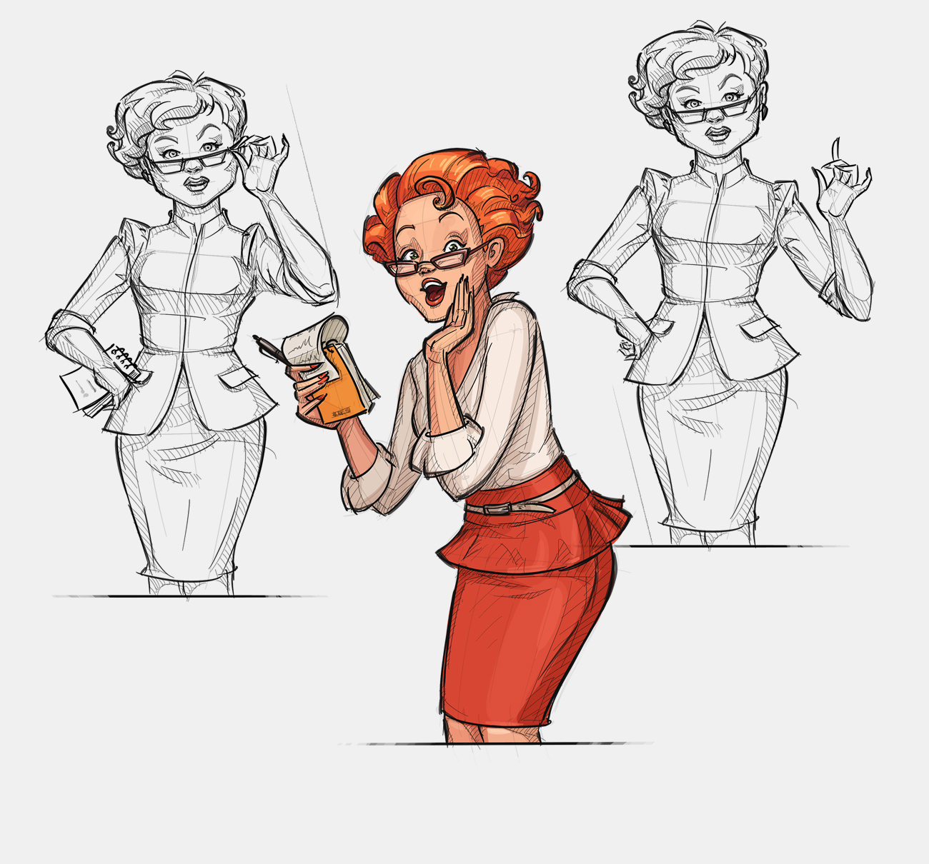 Journalist - Sketches