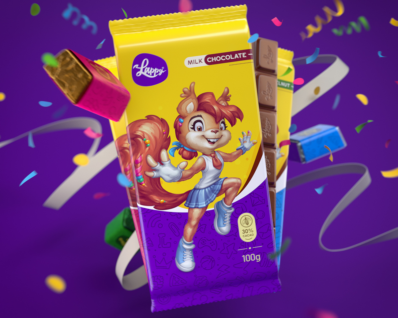 Milk Chocolate Package Design