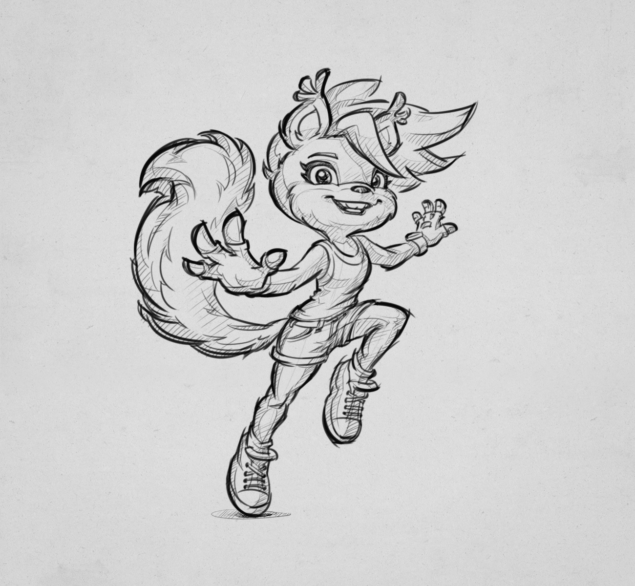 Squirrel Sketches